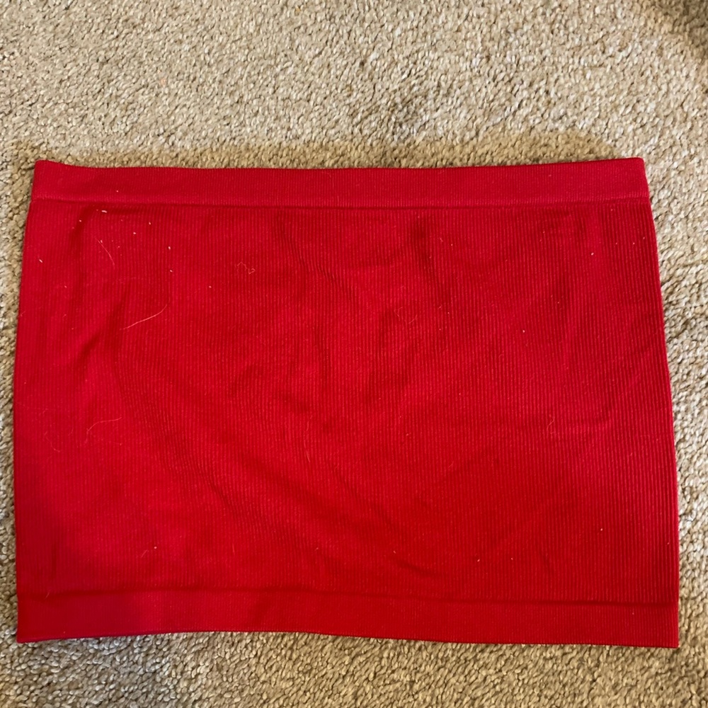 Forever 21 red tube top